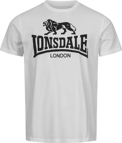 Lonsdale Classic T-Shirt Oud Logo Wit