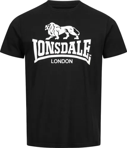 Lonsdale Classic T-Shirt Oud Logo Zwart