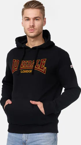 Lonsdale Hoodie Hooded Classic Ll002 Kapuzensweatshirt schmale Passform Black-XXL