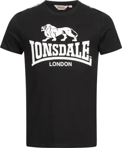 Lonsdale T-shirt Bies Sheviock Zwart