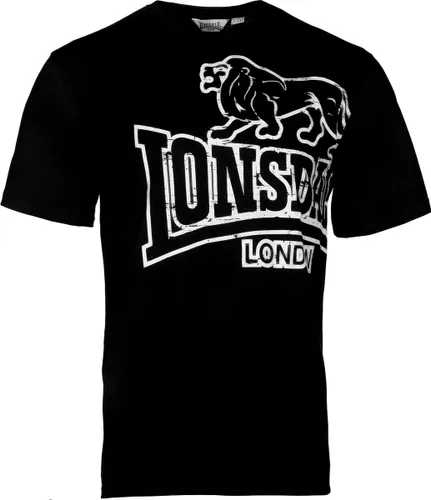 Lonsdale T-shirt Langsett Zwart