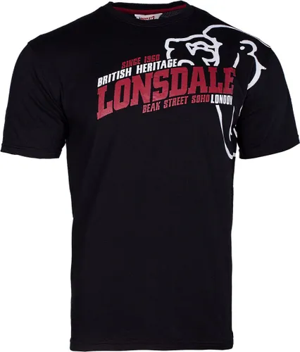 Lonsdale T-shirt Walkley Zwart