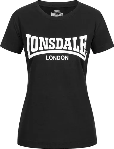 Lonsdale Vrouwen T-shirt Cartmel Zwart