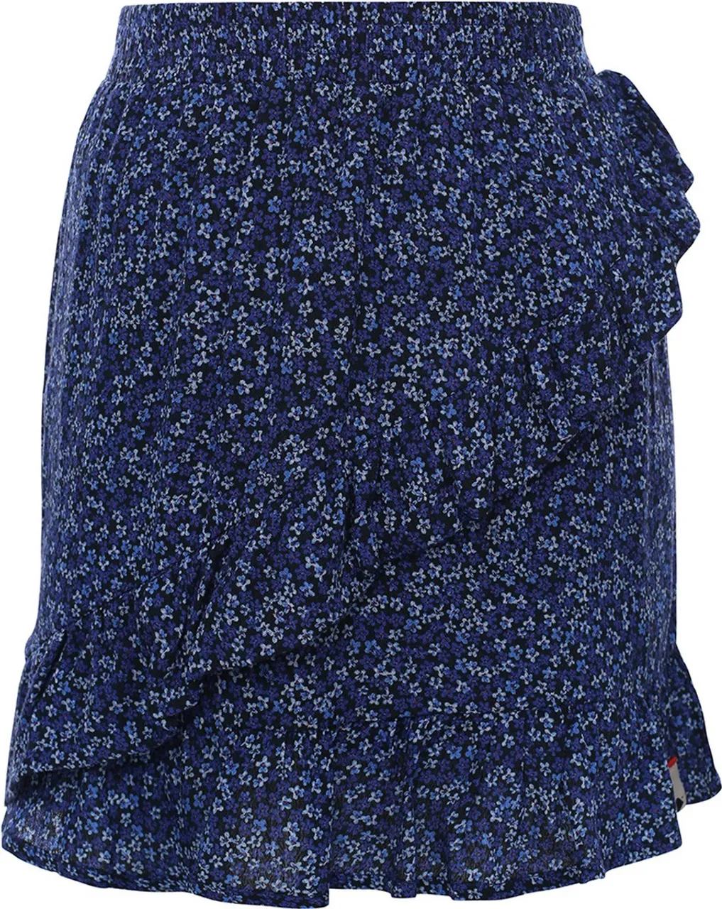 Looxs Revolution Vliolet Flower Skirt Meisjes - Korte rok - Blauw