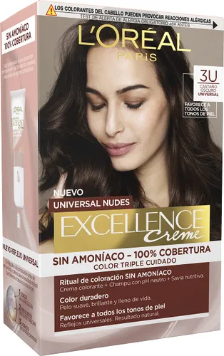 L'Oréal Excellence Universal Nudes donkerbruin 3U 550