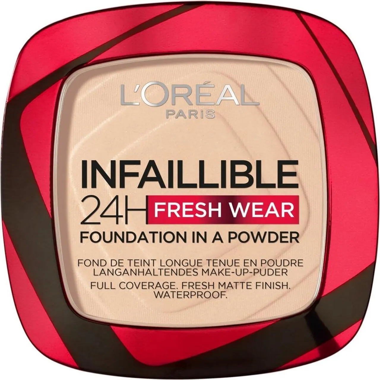L'Oréal Paris - Infaillible 24H Fresh Wear Foundation in a Powder - 20 Ivory - Foundation en poeder - 8gr