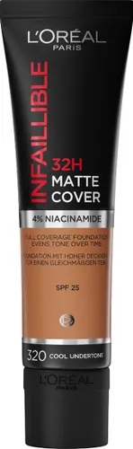 L’Oréal Paris Infaillible 32H Matte Cover Foundation - 320 - Foundation met een volledige dekking en een matte finish - 30 ml