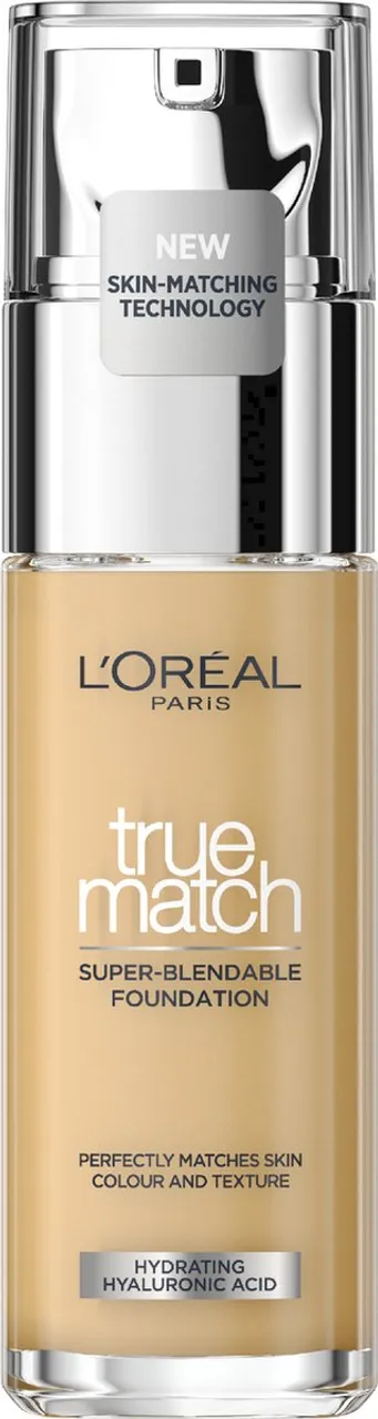 L’Oréal Paris True Match Foundation - Natuurlijk dekkende foundation met Hyaluronzuur en SPF 16 - 2D/W - 30 ml