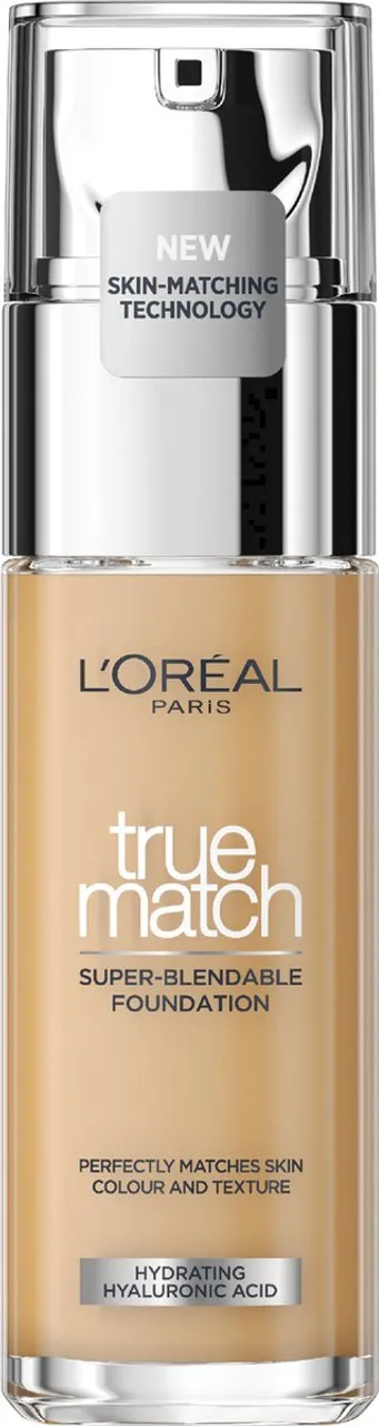 L’Oréal Paris True Match Foundation - Natuurlijk dekkende foundation met Hyaluronzuur en SPF 16 - 5N - 30 ml