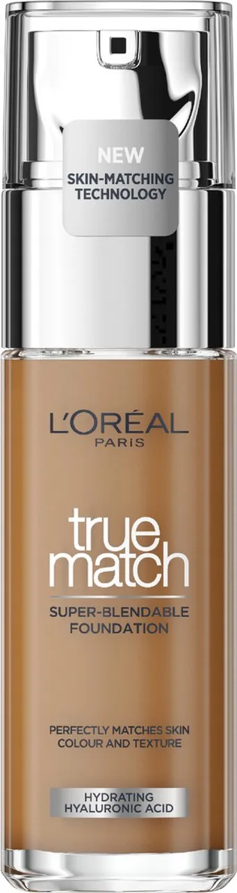 L’Oréal Paris True Match Foundation - Natuurlijk dekkende foundation met Hyaluronzuur en SPF 16 - 8R/C - 30 ml