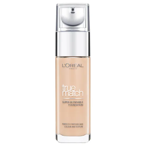 L'Oréal Paris True Match Liquid Foundation with SPF and Hyaluronic Acid 30ml (Various Shades) - 5N Sand