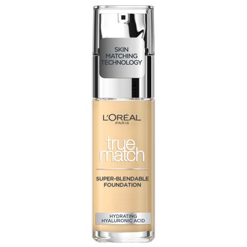 L'Oréal Paris True Match Liquid Foundation with SPF and Hyaluronic Acid 30ml (Various Shades) - Rose Ivory
