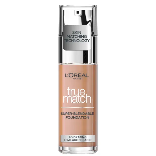 L'Oréal Paris True Match Liquid Foundation with SPF and Hyaluronic Acid 30ml (Various Shades) - Rose Vanilla