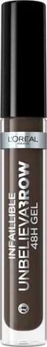 L’Oréal Paris Unbelieva'Brow Langhoudende Waterproof Wenkbrauwgel - 3.0 Brunette - Bruin - 3.4ml