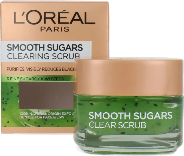 L'Oréal Smooth Sugars Clearing Scrub - 50 ml
