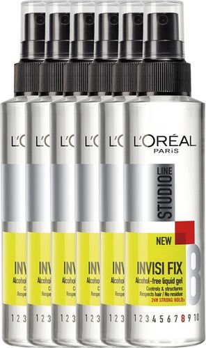 L'Oréal Studio Line Invisi Fix Gelspray - 6 x 150 ml