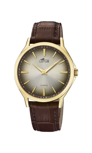 Lotus Watches Heren analoog klassiek kwarts horloge met
