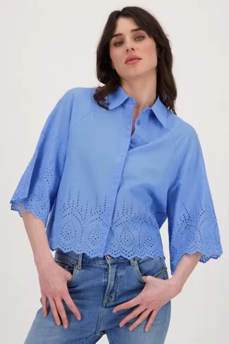Louise Blauwe blouse