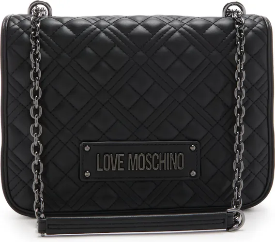 Love Moschino Quilted Bag Dames Handtas Kunstleer - Zwart
