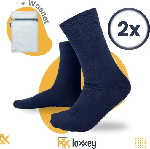 Loxxey® - Katoen - Herensokken - 2 Paar