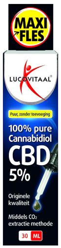 Lucovitaal Cannabidiol CBD Olie 5%