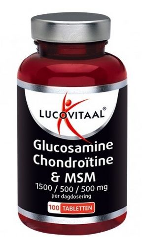 Lucovitaal Glucosamine Chondroïtine en MSM Tabletten