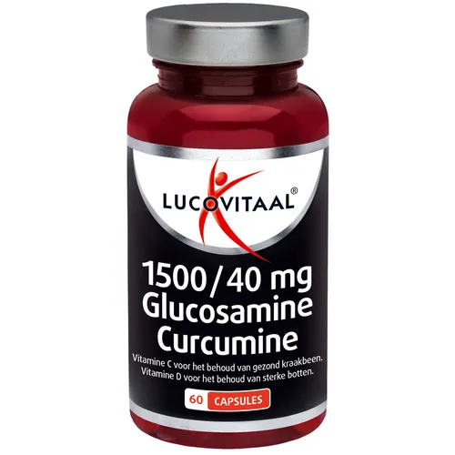 Lucovitaal Glucosamine Curcumine 1500/40mg Capsules