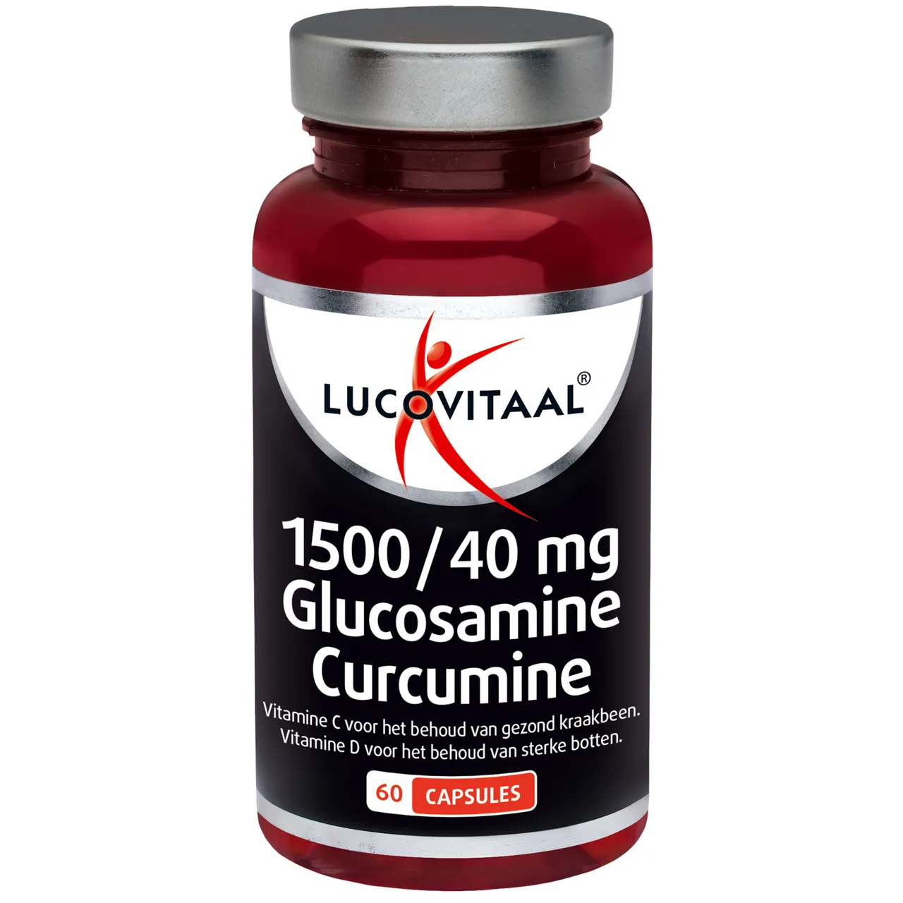Lucovitaal Glucosamine Curcumine 1500/40mg Capsules