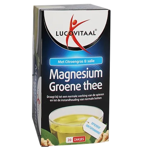 Lucovitaal Magnesium Groene Thee (20 Theezakjes)