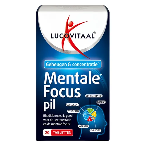 Lucovitaal Mentale Focus Pil Tabletten