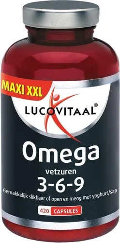 Lucovitaal Omega 3-6-9 Extra Forte Visolie - 420 capsules