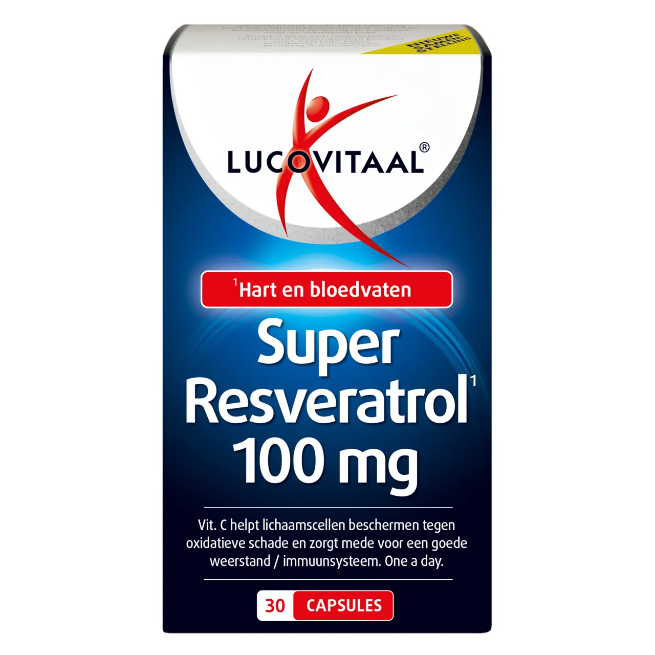 Lucovitaal Super Resveratrol 100mg Capsules