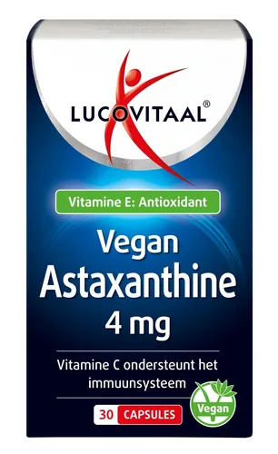 Lucovitaal Vegan Astaxanthine 4mg Capsules