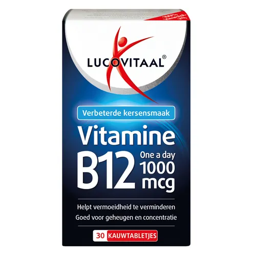 Lucovitaal Vitamine B12 1000mcg Kauwtabletten