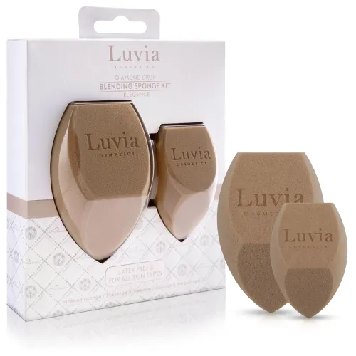 Luvia Cosmetics XXL Body Spons & Cosmetische Spons Set -