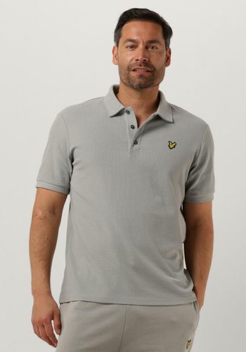 LYLE & SCOTT Heren Polo's & T-shirts Milano Trim Polo Shirt - Grijs