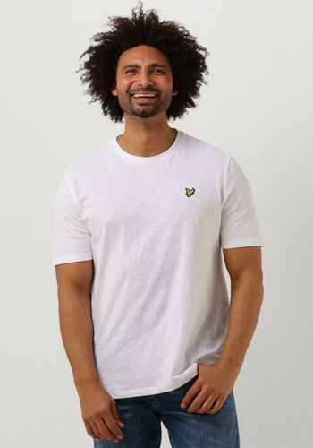 LYLE & SCOTT Heren Polo's & T-shirts Slub T-shirt - Wit