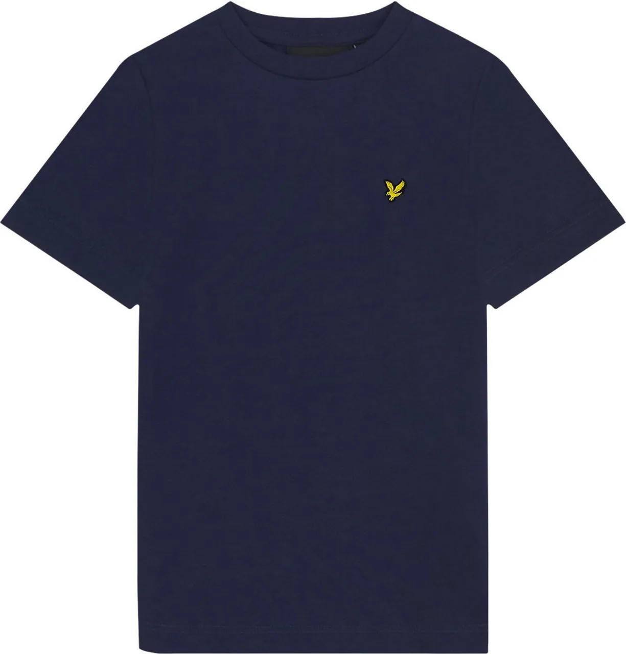 Lyle & Scott Plain T-shirt B Polo's & T-shirts Jongens - Polo shirt - Donkerblauw