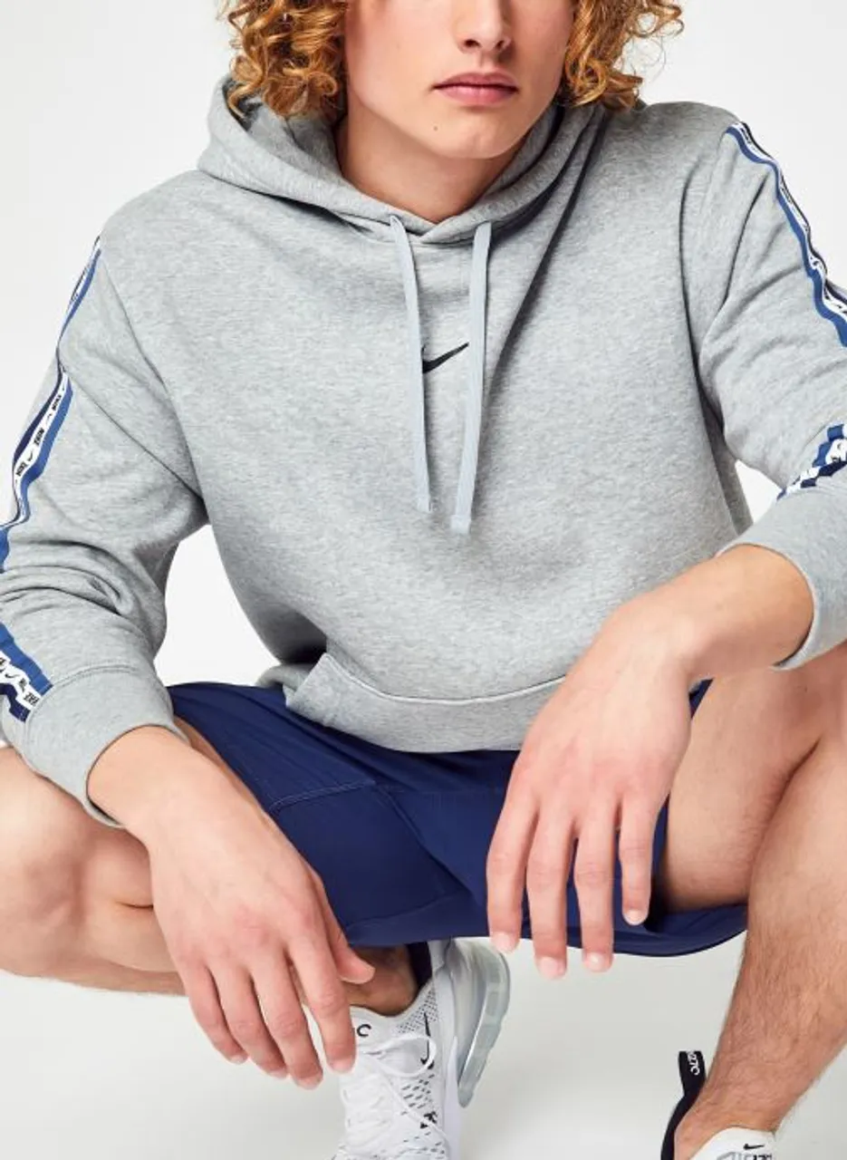 M Nike Sportswear Repeat Fleece Pullover Brushed Back Hoodie by Nike
