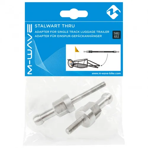 M-Wave - Adapter Stalwart Thru - Accessoire kinderfietskar grijs