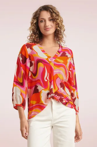 Maci Floral blouse in roze