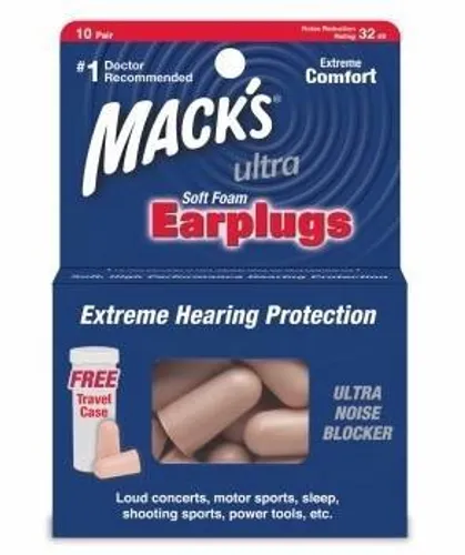 Macks Ultra Noise Blocker Earplugs