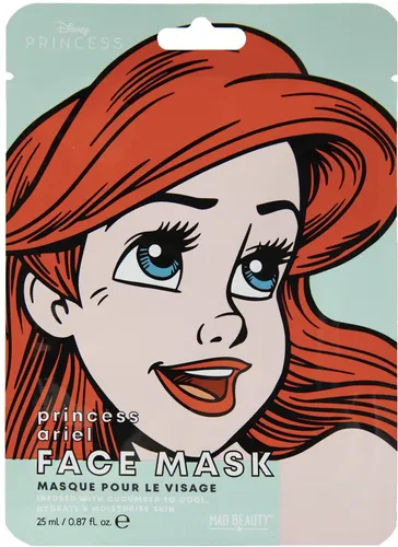 MAD Beauty Disney Ariel Zeemeermin gezichtsmasker -