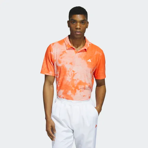 Made To Be Remade No-Button Jacquard Golf Shirt