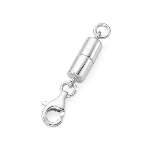 Magneetslot | magneetsluiting | sterling 925/000 zilver | eenvoudige kliksluiting | lengte 3,5cm. | collier accessoire | verlengstuk | verlengcollier