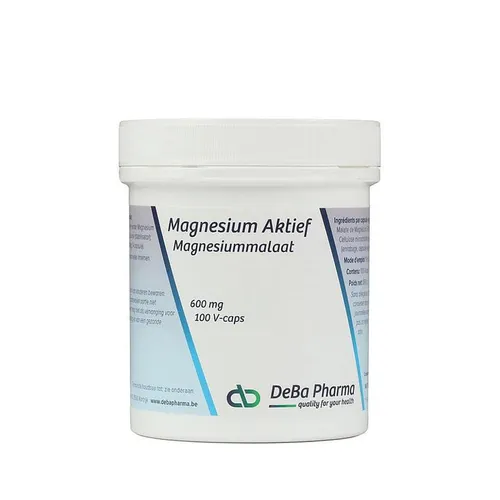 Magnesium Actif Caps 100 X 600mg Deba