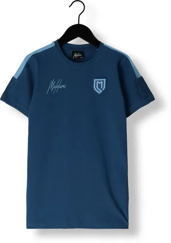 MALELIONS Jongens Polo's & T-shirts Transfer T-shirt - Donkerblauw