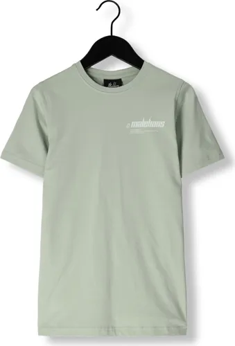 MALELIONS Jongens Polo's & T-shirts Worldwide T-shirt - Mint