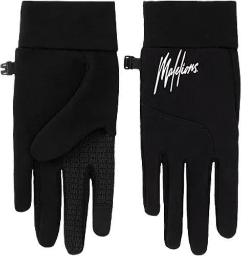 Malelions signature handschoenen in de kleur zwart