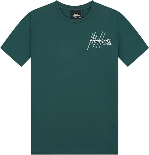Malelions - T-shirt - Dark Green/Mint